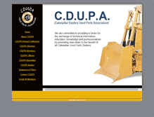 Tablet Screenshot of cdupa.com